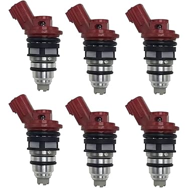 そーちん A-Premium Set of 6 Fuel Injectors Compatible with Infiniti
